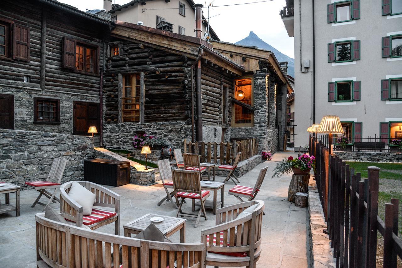 Hotel Du Grand Paradis - 1899 Auberge Boutique Cogne Exteriör bild